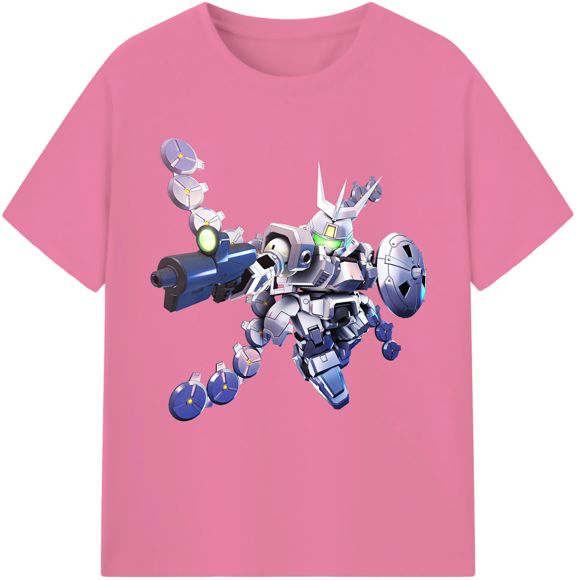 （画像用） 機動戦士ガンダム Mobile Suit Gundam 綿100％半袖Tシャツ（フロントプリント）